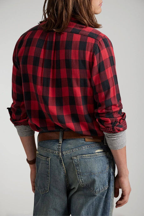 Polo Ralph Lauren camicia uomo a scacchi