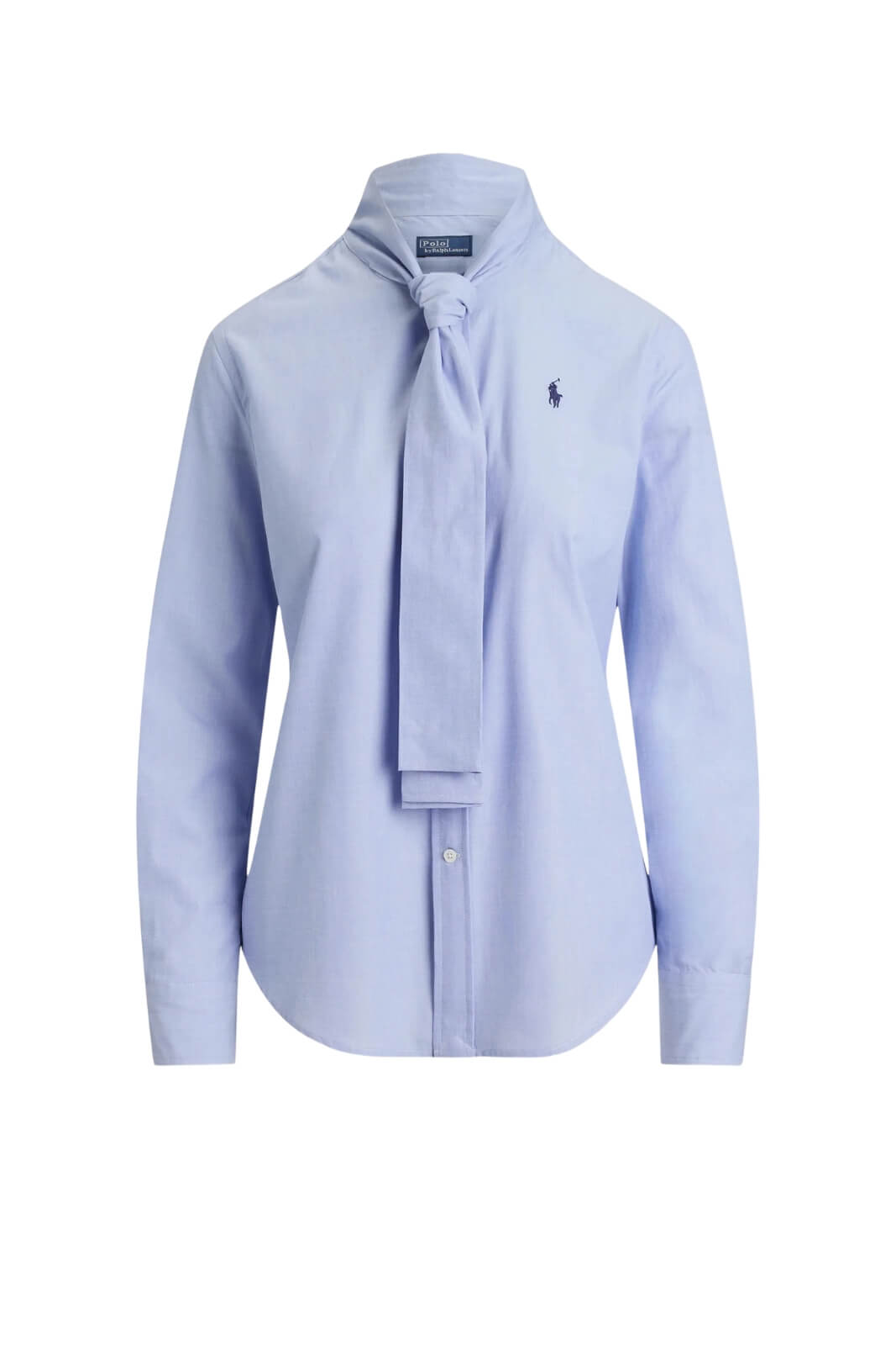 Polo Ralph Lauren Camicia Donna Slim Fit con cravatta