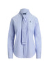 Polo Ralph Lauren Camicia Donna Slim Fit con cravatta