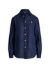 Polo Ralph Lauren Camicia Donna in lino navy