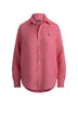 Polo Ralph Lauren Camicia Donna in lino pink