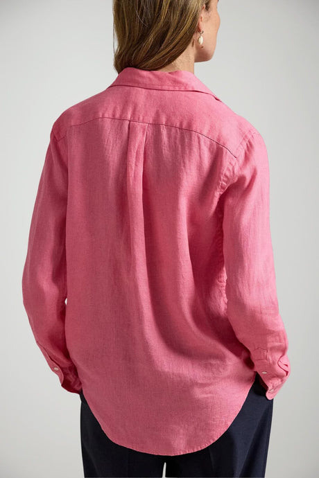 Polo Ralph Lauren Camicia Donna in lino pink