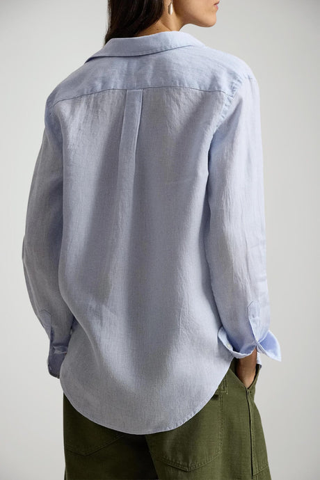 Polo Ralph Lauren Camicia Donna in lino sky