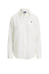 Polo Ralph Lauren Camicia Donna in lino white
