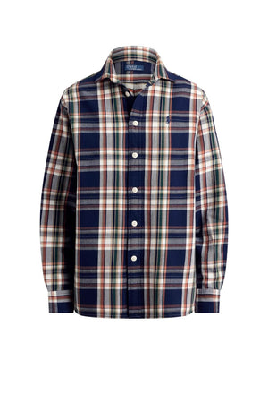 Polo Ralph Lauren Camicia Donna a quadri Relaxed Fit