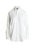 Polo Ralph Lauren Camicia Donna stretch Slim Fit / Bianco