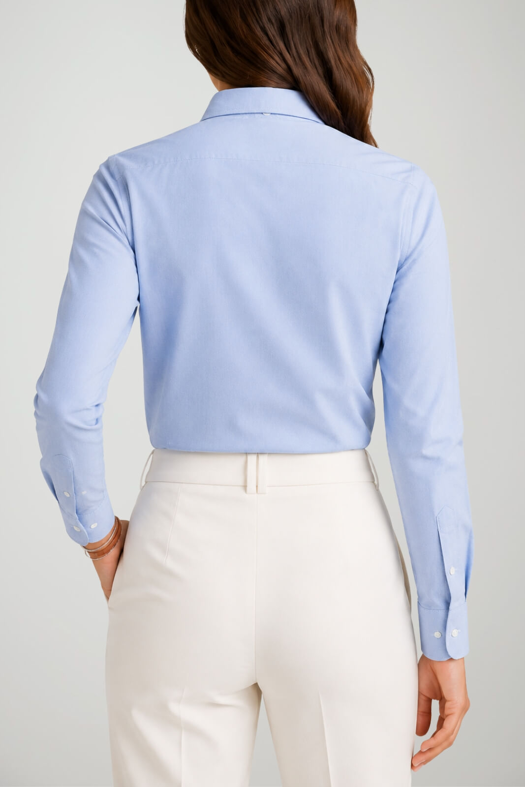 Polo Ralph Lauren Camicia Donna stretch Slim Fit / Celeste