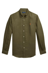 Polo Ralph Lauren Camicia Uomo in Lino