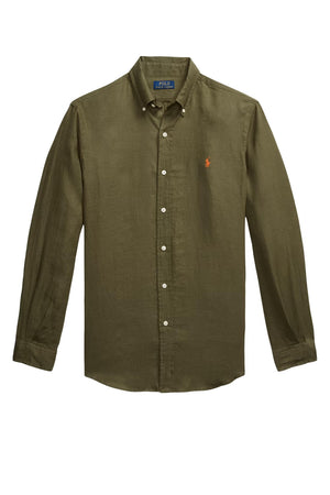 Polo Ralph Lauren Camicia Uomo in Lino