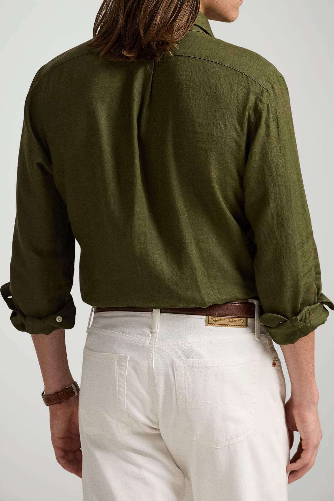 Polo Ralph Lauren Camicia Uomo in Lino