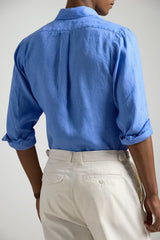 Polo Ralph Lauren Camicia Uomo Slim Fit con logo