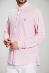 Polo Ralph Lauren Camicia Uomo in piquè pink