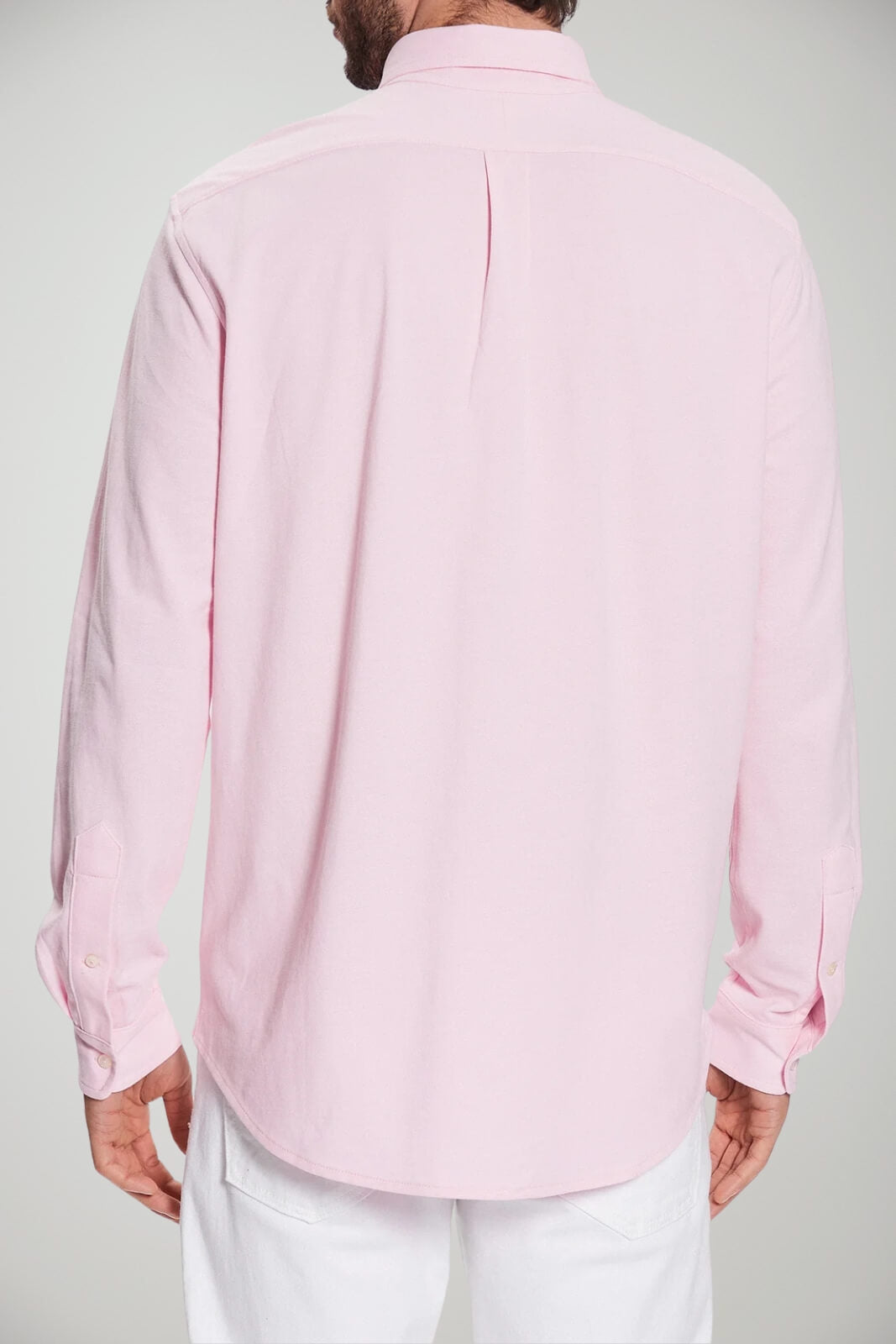 Polo Ralph Lauren Camicia Uomo in piquè pink