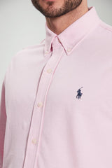 Polo Ralph Lauren Camicia Uomo in piquè pink