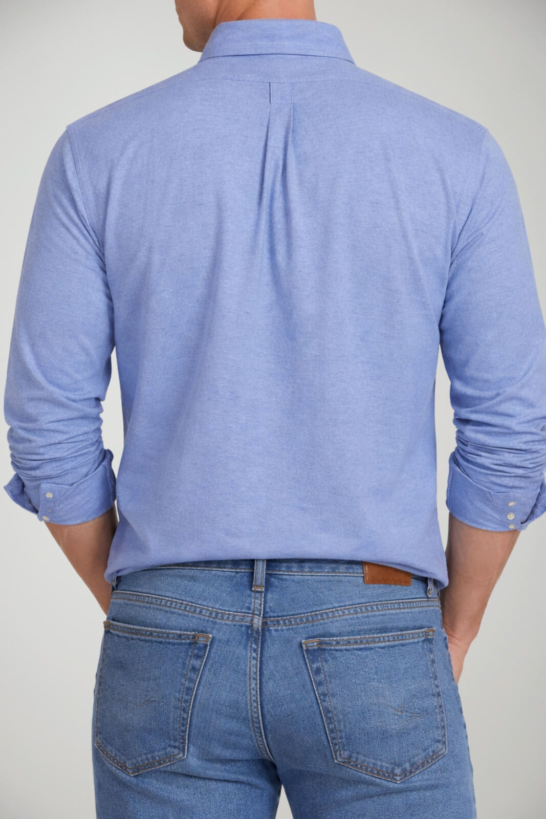 Polo Ralph Lauren Camicia Uomo in piquè sky