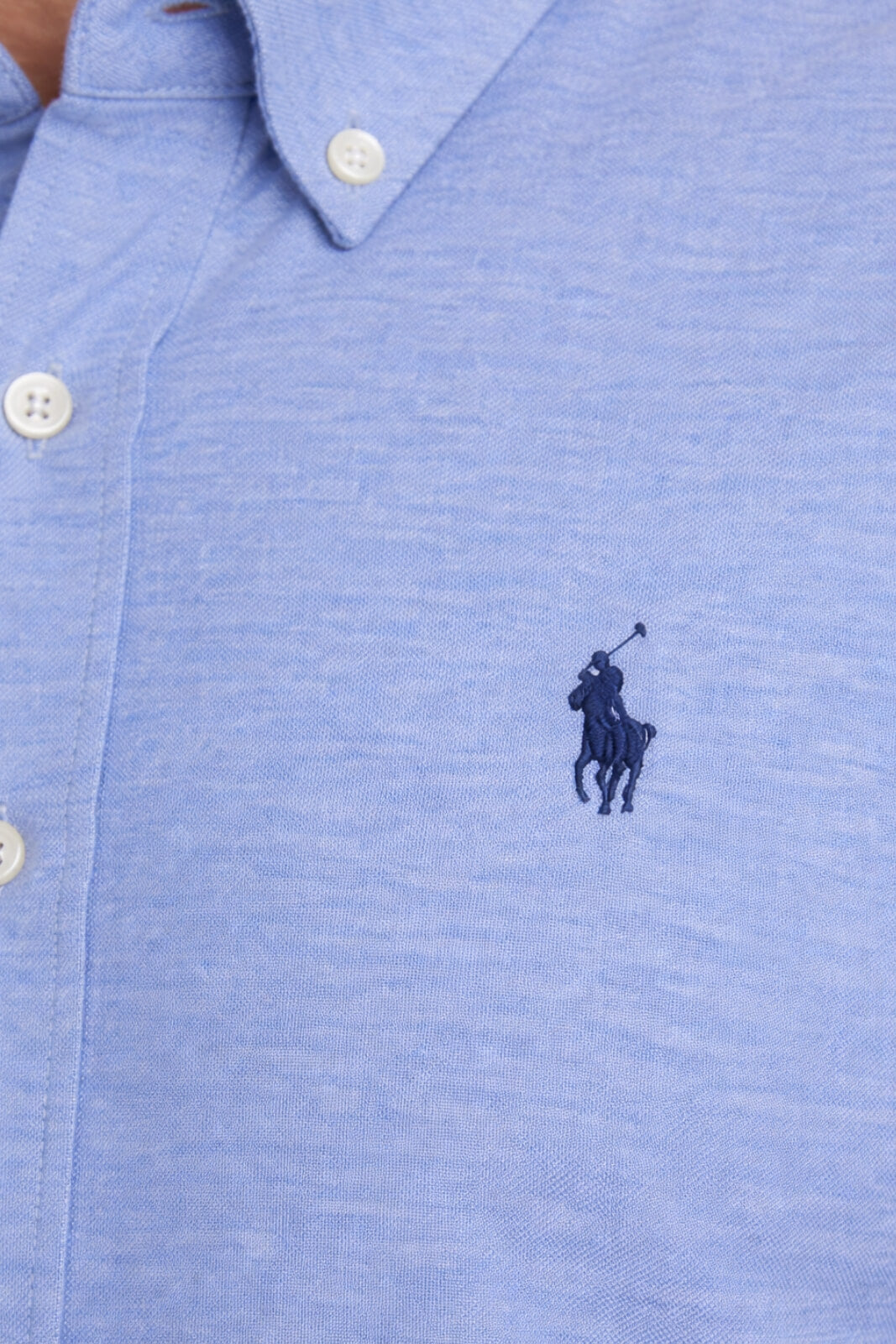 Polo Ralph Lauren Camicia Uomo in piquè sky