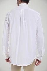 Polo Ralph Lauren Camicia Uomo in piquè white