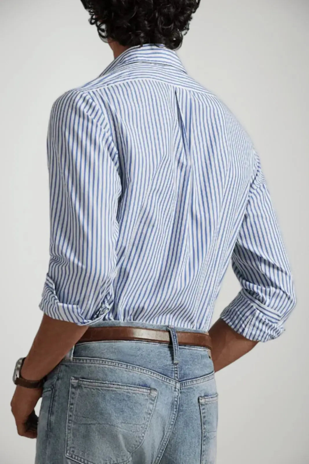 Polo Ralph Lauren Camicia Uomo custom fit a righe