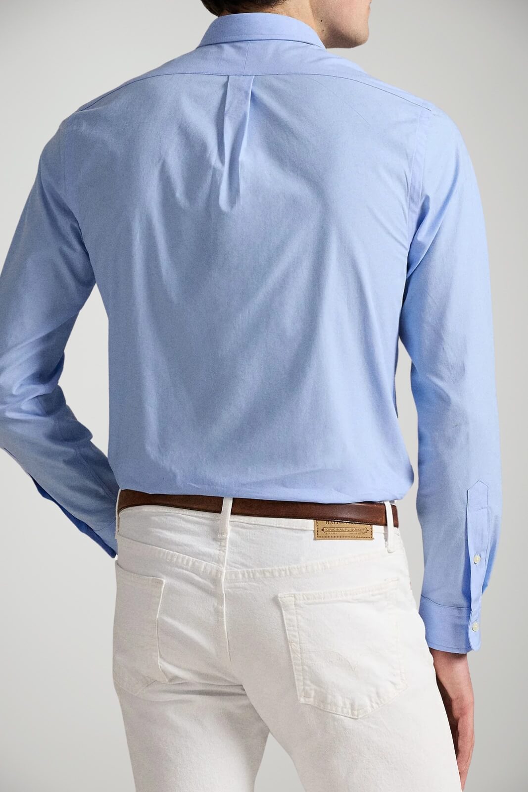 Polo Ralph Lauren Camicia Uomo slim fit in cotone stretch
