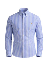 Polo Ralph Lauren Camicia Uomo stripes custom fit
