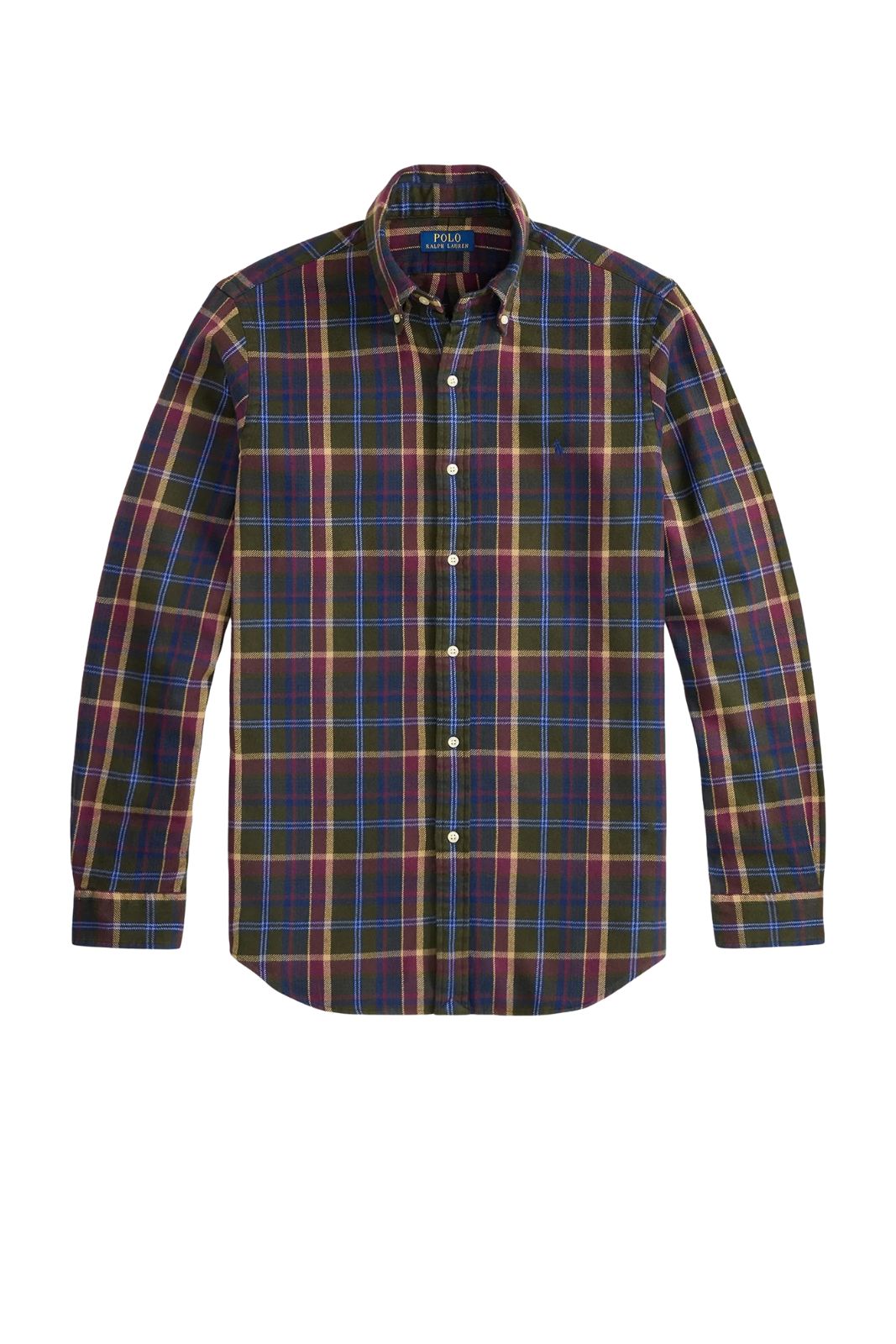 Polo Ralph Lauren Camicia Uomo in flanella Custom Fit