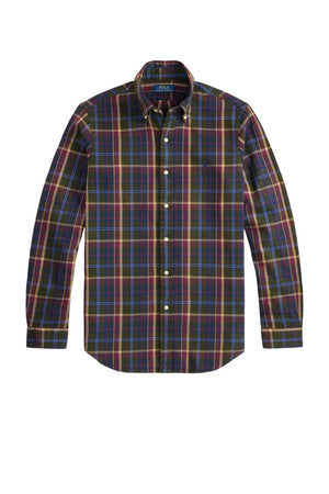 Polo Ralph Lauren Camicia Uomo in flanella Custom Fit