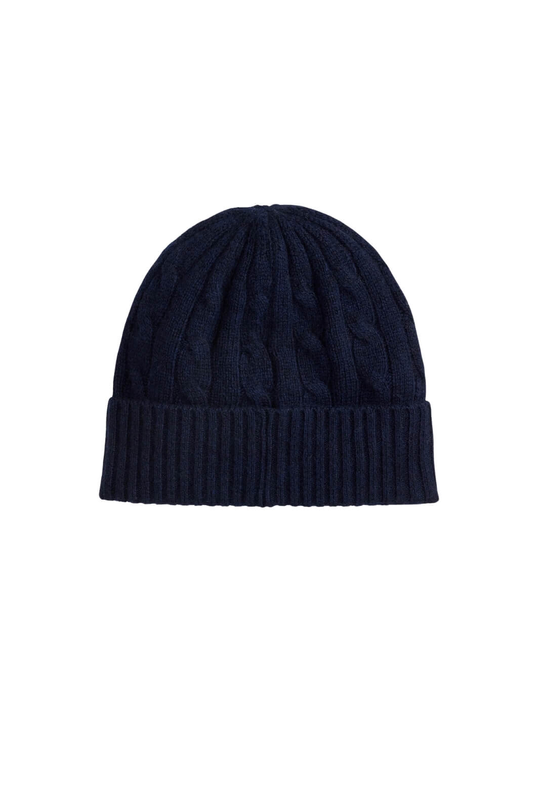 Polo Ralph Lauren Cappello Donna in lana a trecce / Navy
