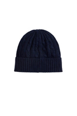 Polo Ralph Lauren Cappello Donna in lana a trecce / Navy