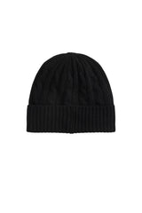 Polo Ralph Lauren Cappello Donna in lana a trecce / Nero