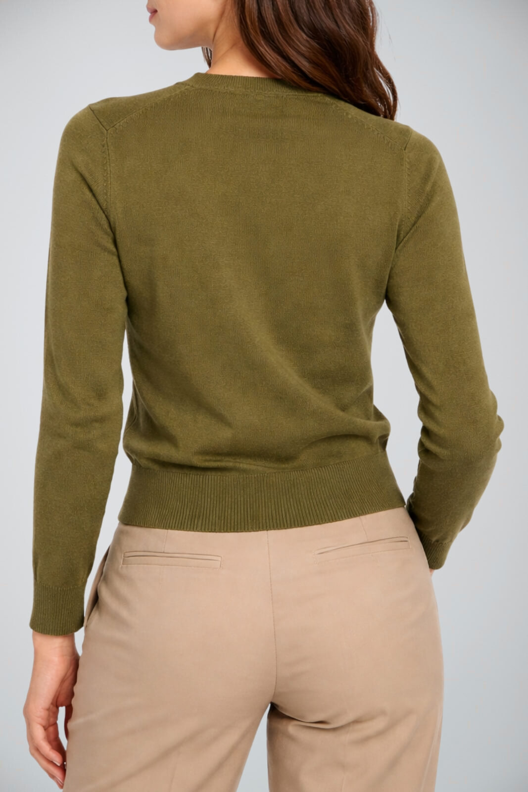 Polo Ralph Lauren Cardigan Donna con logo a contrasto