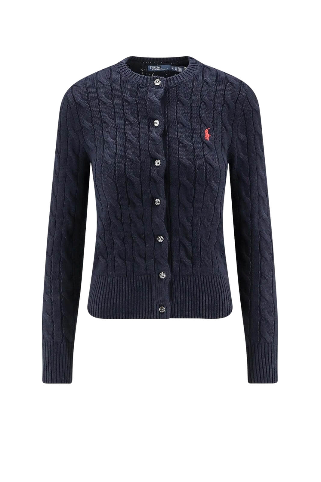 Polo Ralph Lauren Cardigan Donna a trecce / navy