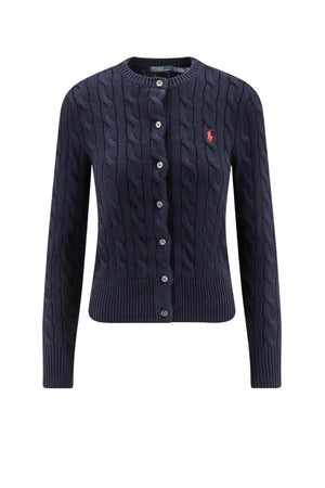 Polo Ralph Lauren Cardigan Donna a trecce / navy