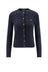 Polo Ralph Lauren Cardigan Donna a trecce / navy