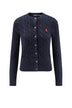 Polo Ralph Lauren Cardigan Donna a trecce / navy