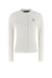 Polo Ralph Lauren Cardigan Donna a trecce / white