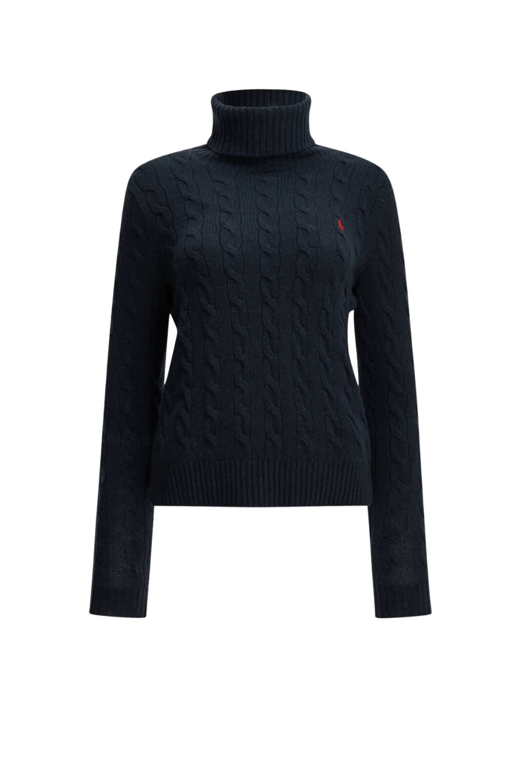 Polo Ralph Lauren Dolcevita Donna a trecce / Navy