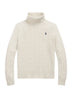 Polo Ralph Lauren Dolcevita Donna a trecce / Panna