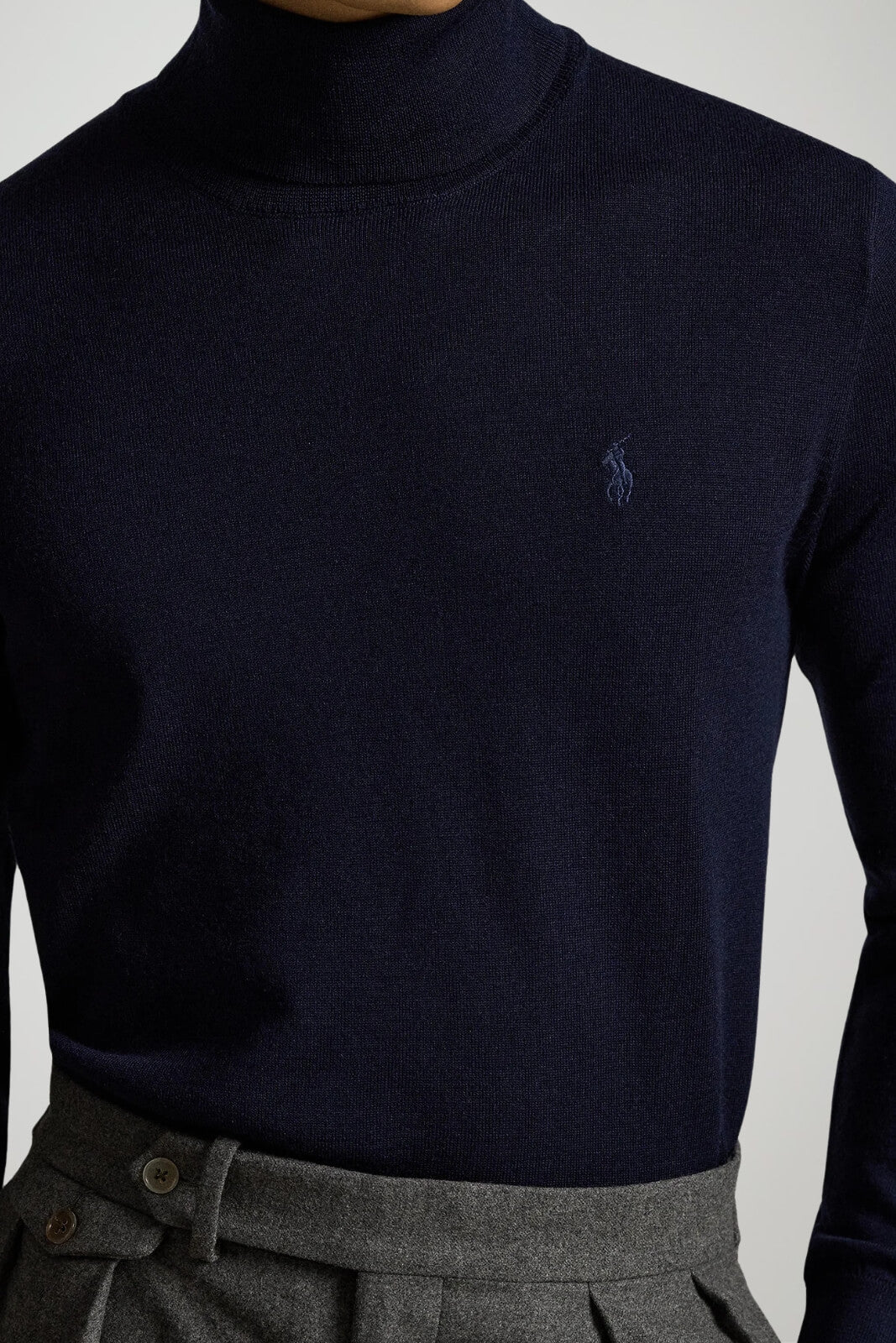 Polo Ralph Lauren Dolcevita Uomo in lana / Navy