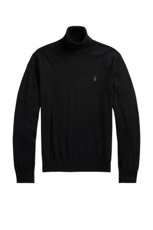 Polo Ralph Lauren Dolcevita Uomo in lana / Nero