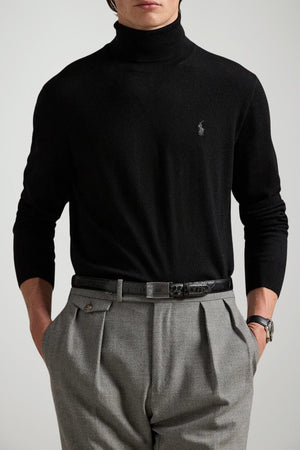 Polo Ralph Lauren Dolcevita Uomo in lana / Nero
