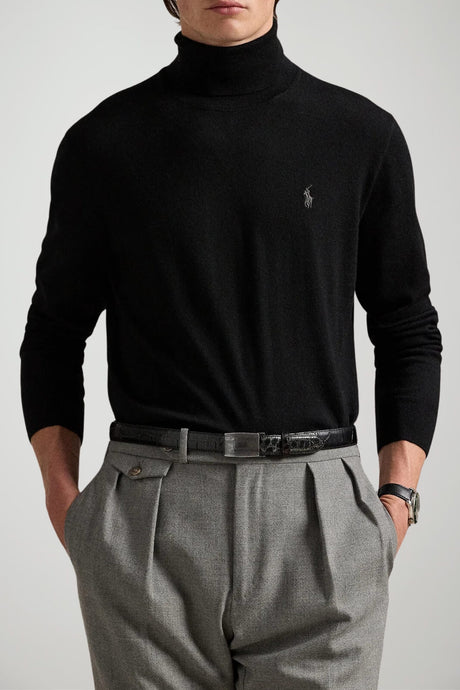 Polo Ralph Lauren Dolcevita Uomo in lana / Nero