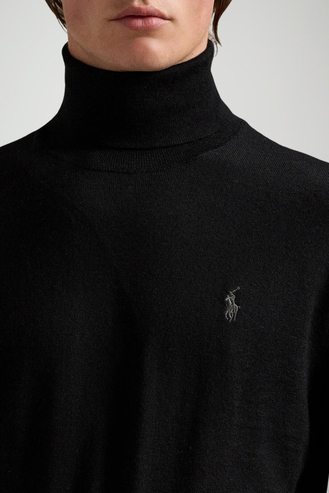 Polo Ralph Lauren Dolcevita Uomo in lana / Nero