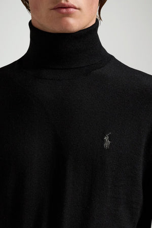 Polo Ralph Lauren Dolcevita Uomo in lana / Nero
