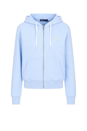Polo Ralph Lauren Felpa Donna full zip con cappuccio