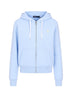 Polo Ralph Lauren Felpa Donna full zip con cappuccio