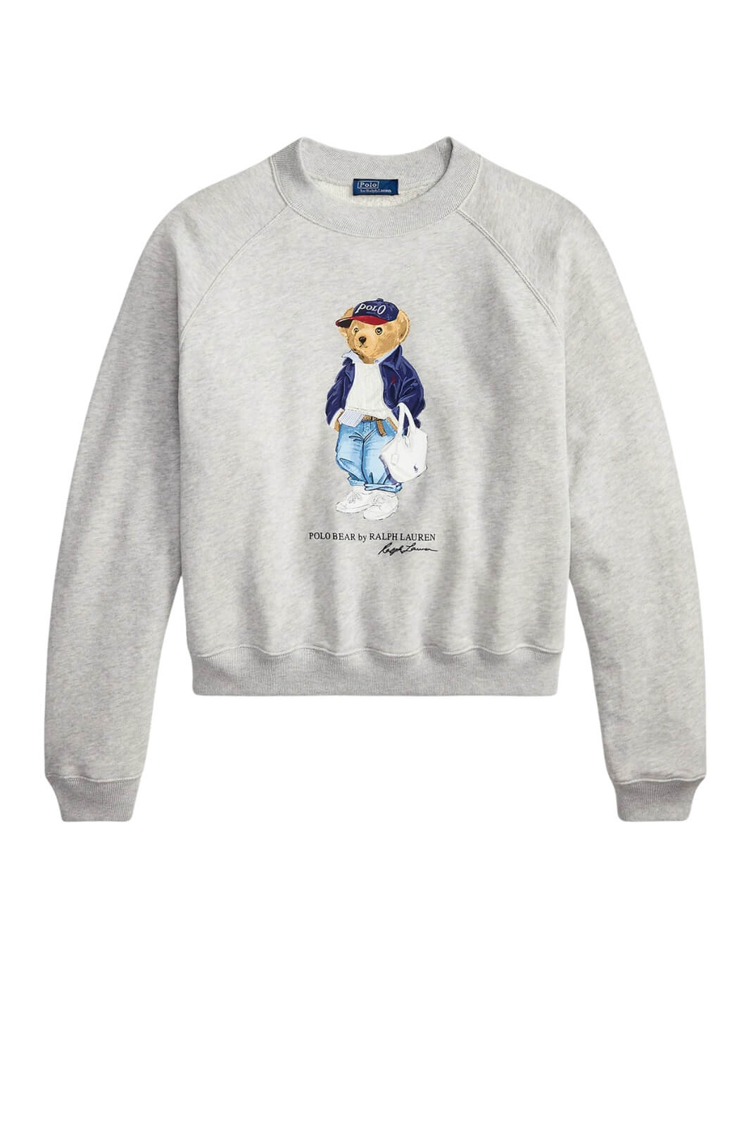 Polo Ralph Lauren Felpa Donna stampa bear