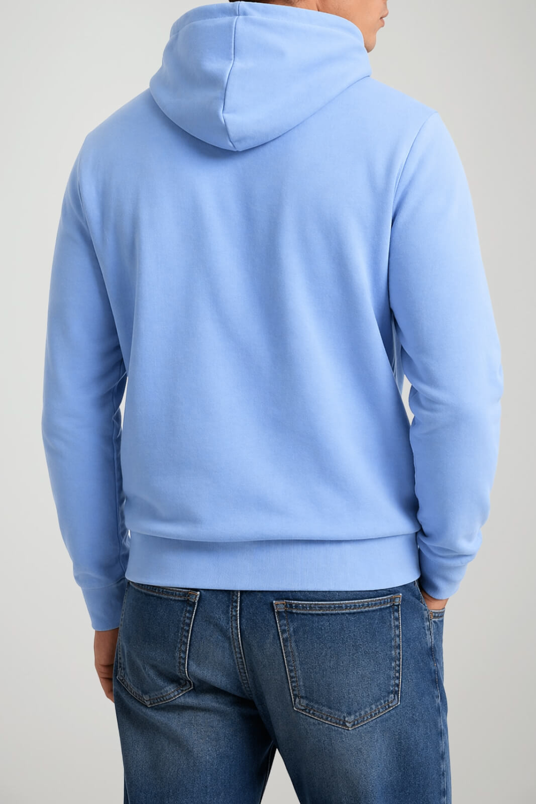 Polo Ralph Lauren Felpa Uomo con cappuccio e logo / Celeste