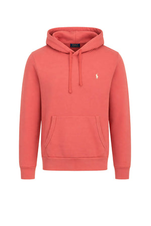Polo Ralph Lauren Felpa Uomo con cappuccio e logo / Corallo