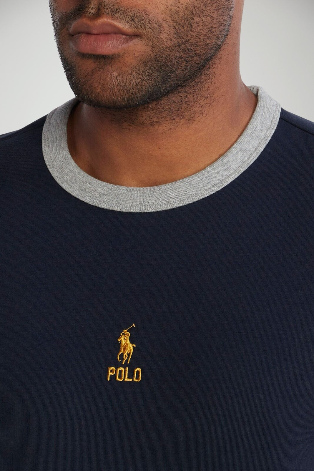 Felpa da uomo Polo Ralph Lauren multicolore a girocollo