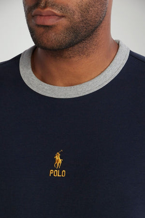 Felpa da uomo Polo Ralph Lauren multicolore a girocollo